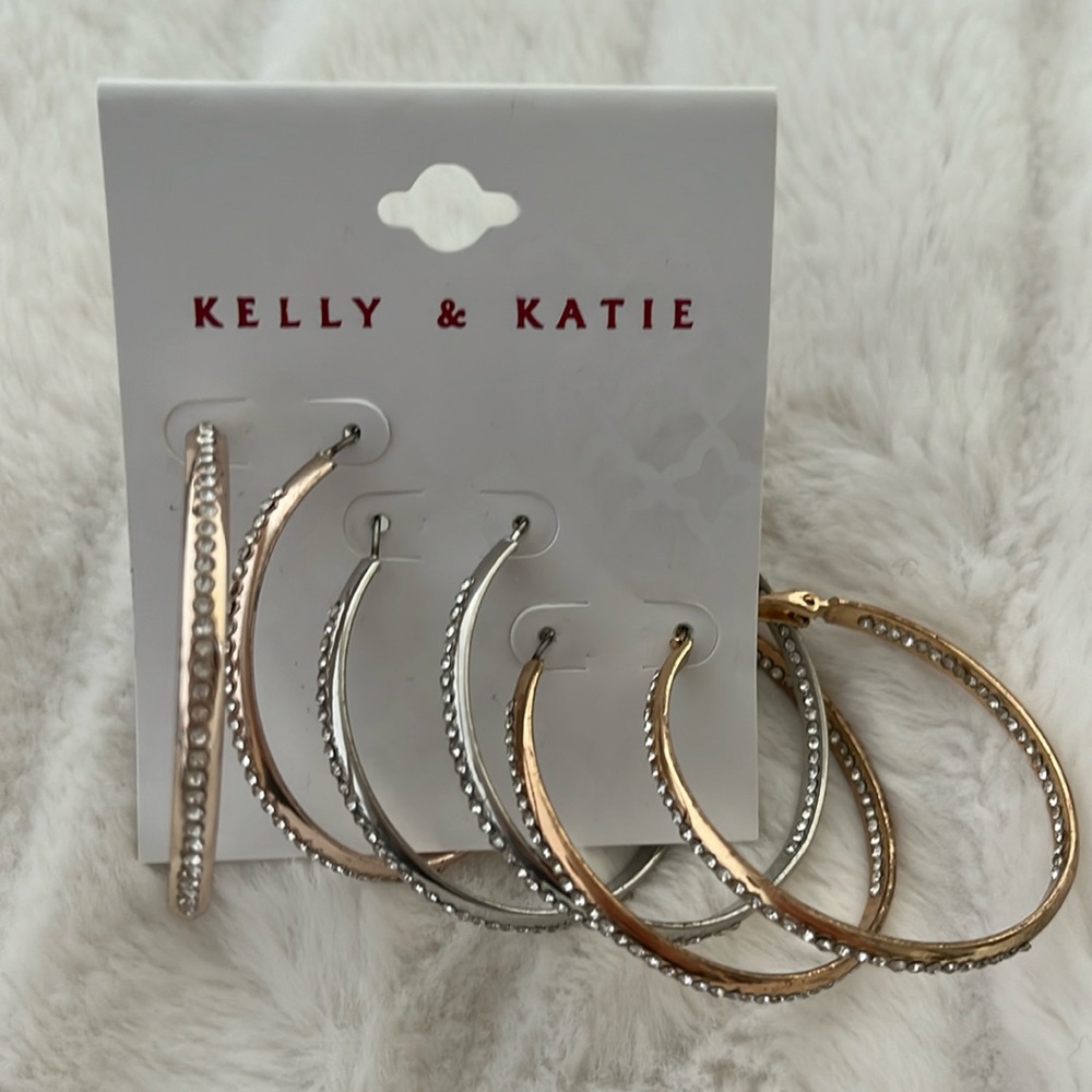Kelly and Katie Hoop earrings